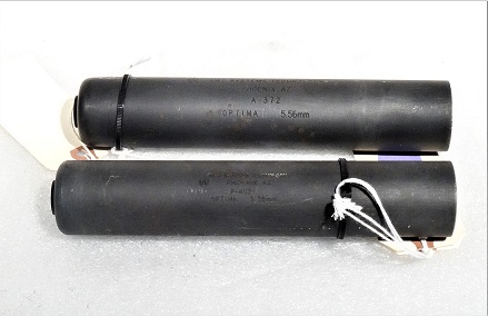 Two AWC Optima 5.56mm Suppressors on Form 3