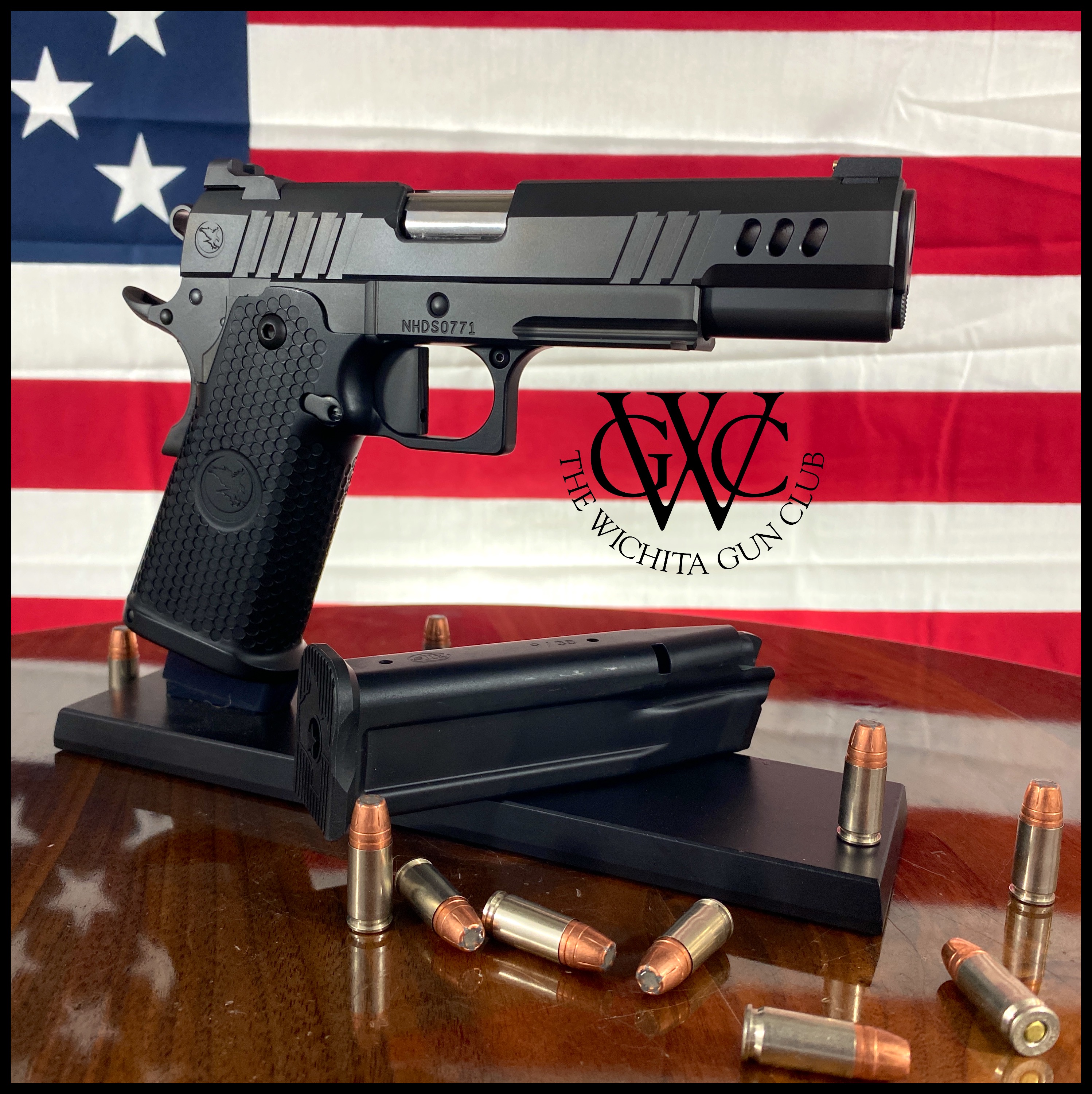 Nighthawk Custom President Double Stack w/ Silver Barrel 9mm