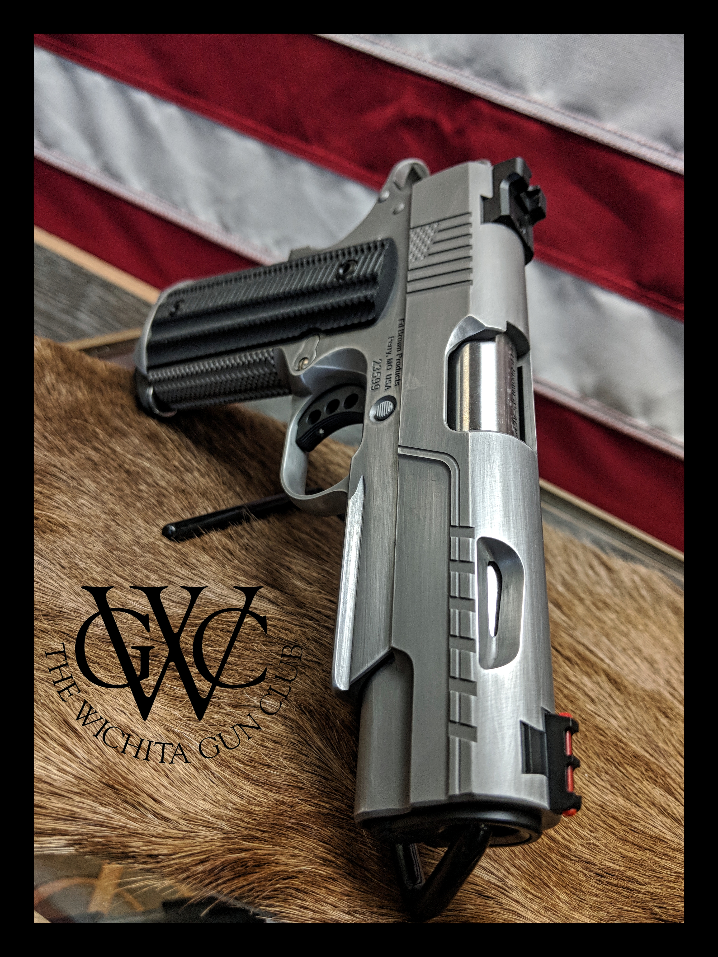 Pre-Owned Ed Brown FX1 Stainless .45ACP