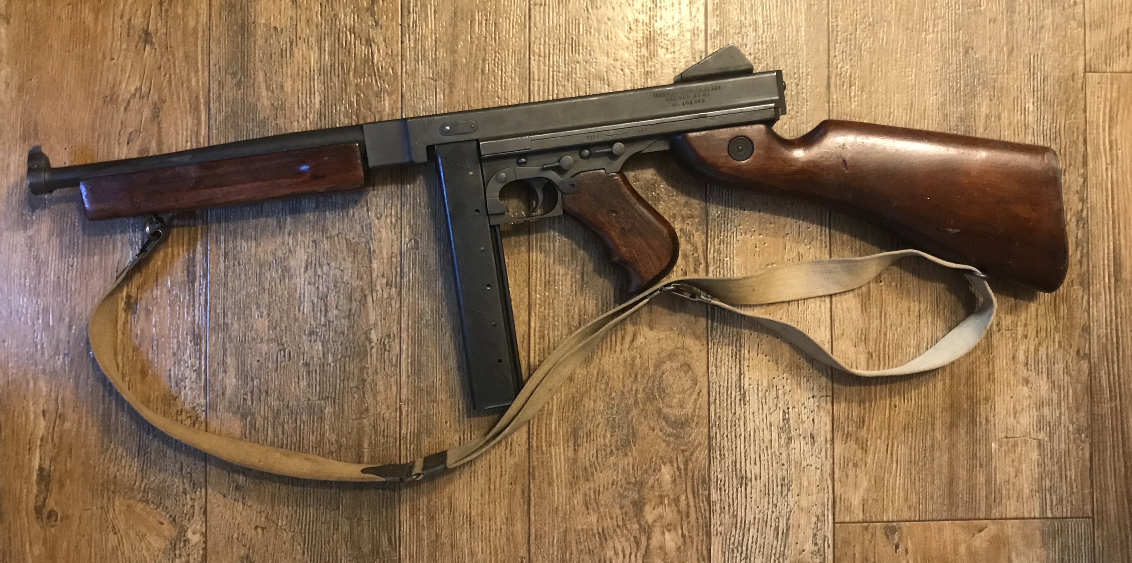 M1 Bridgeport Thompson Transferable Machine Gun