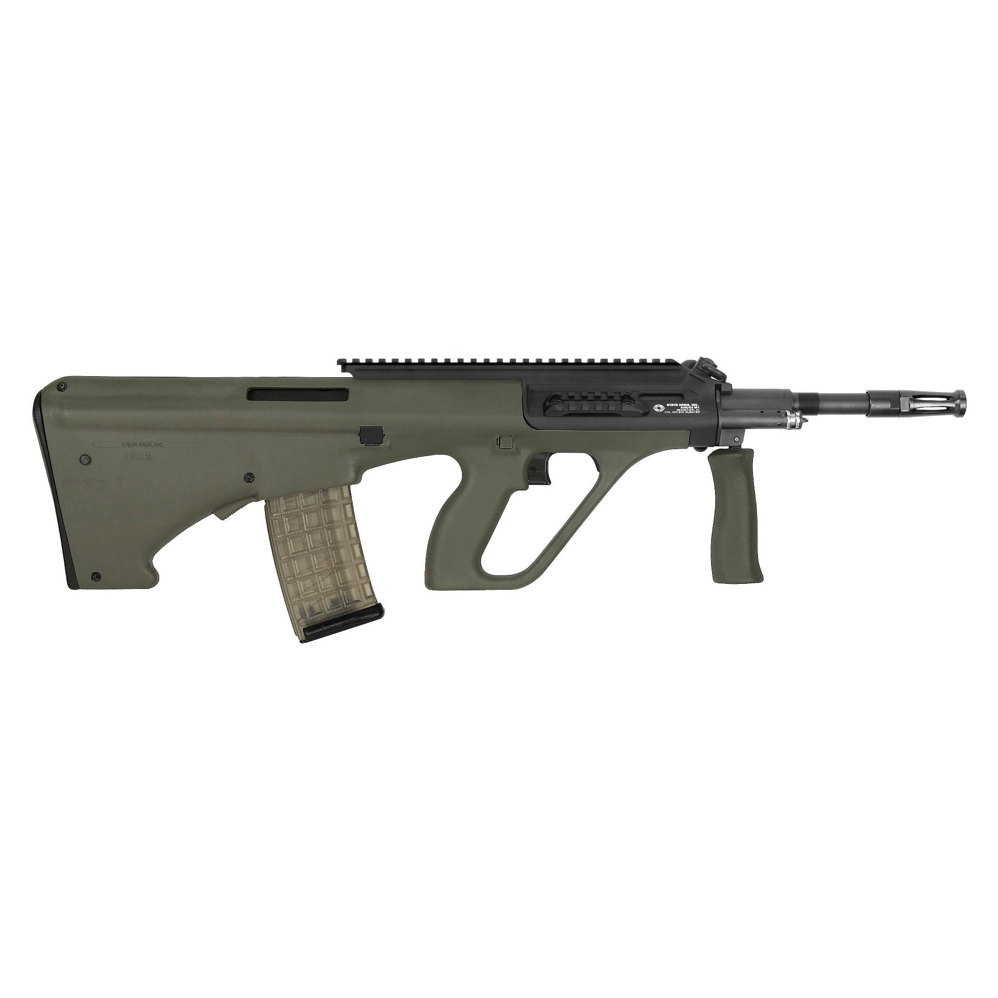 STEYR ARMS AUG A3 M1 5.56MM/.223 16″ BARREL 30RD EXTENDED RAIL OLIVE DRAB GREEN - IN STOCK - FREE SHIPPING!