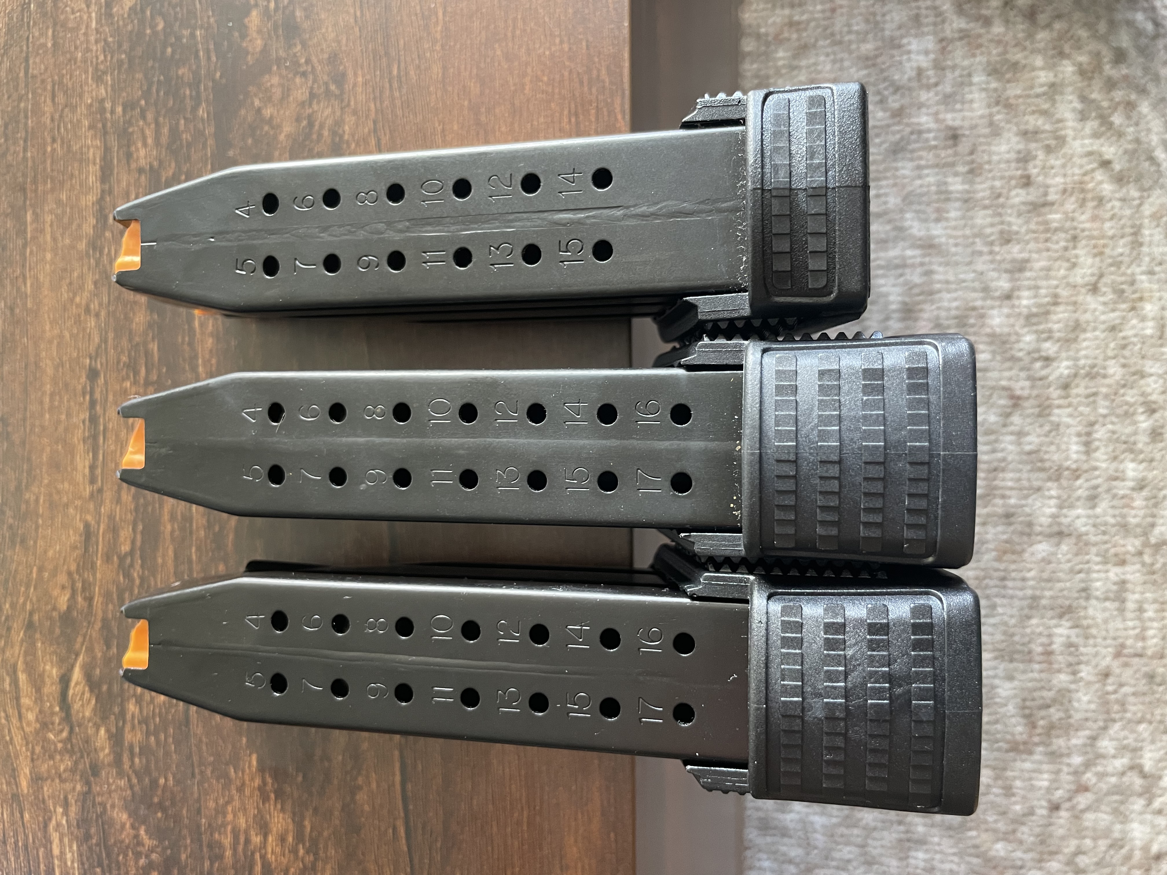 FN 509 Compact 17 round and 15 round magazines