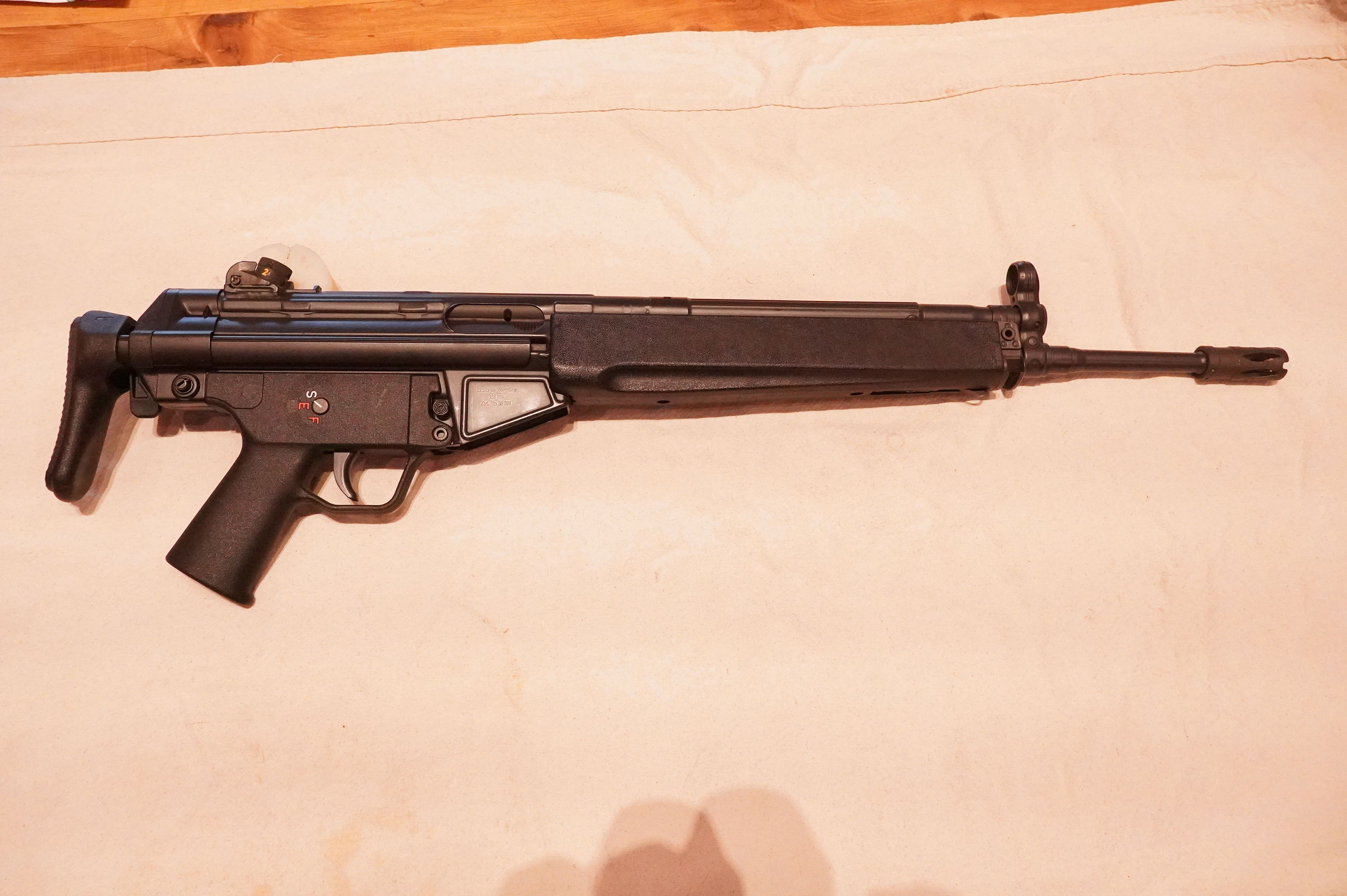 Fleming Sear HK93 Machine Gun