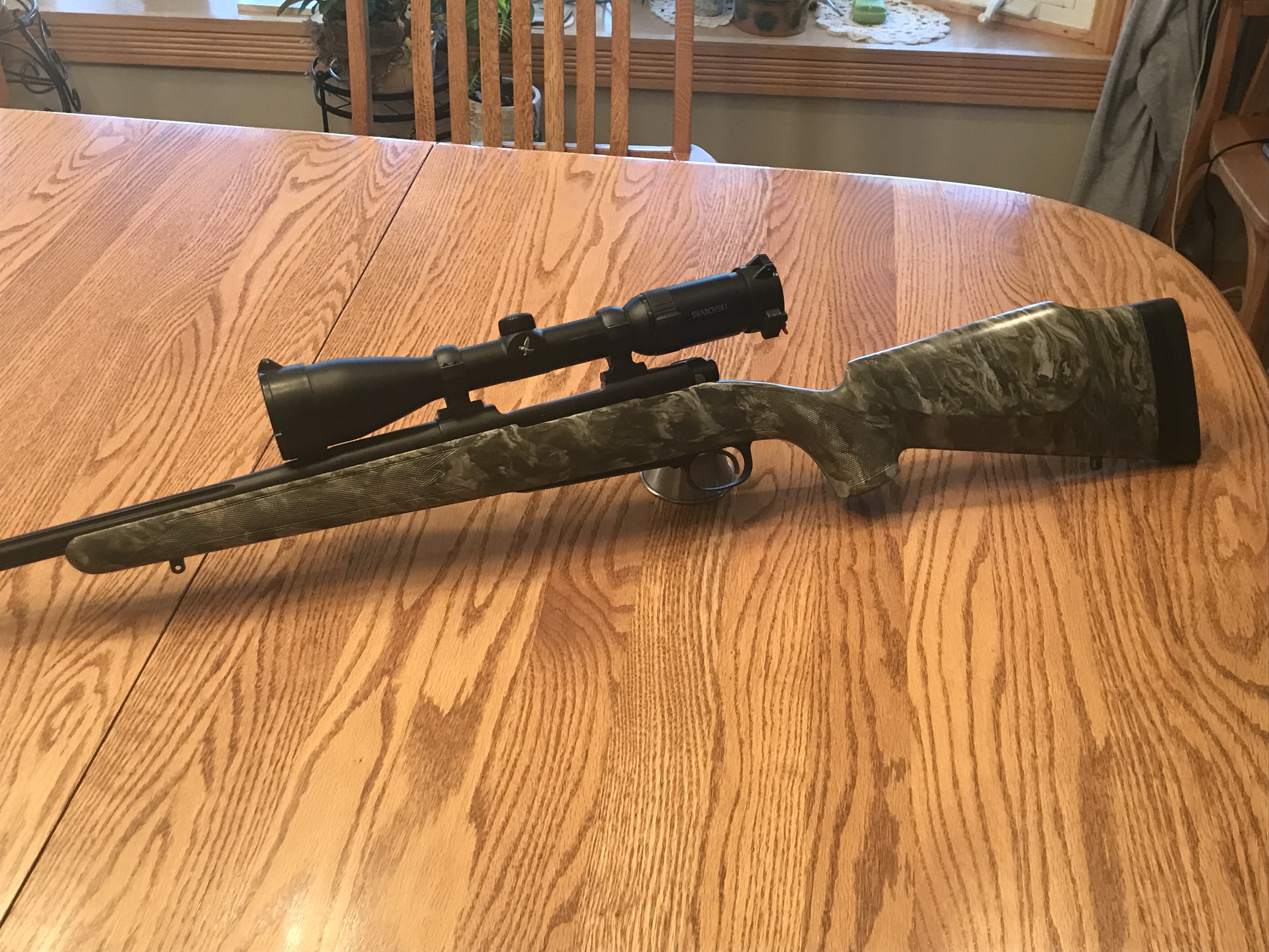 Custom rifle Winchester M70 Classic Swarovski Scope