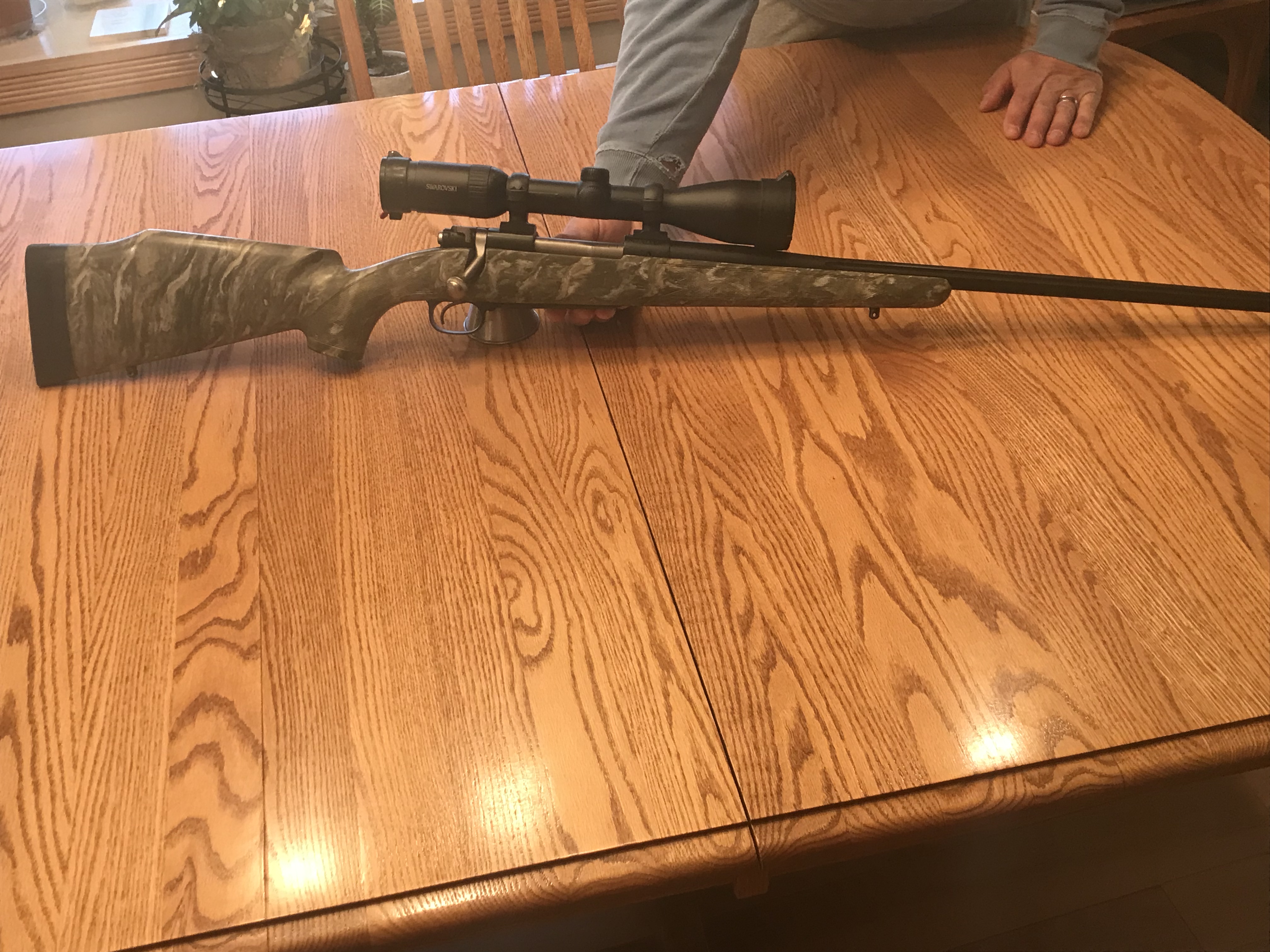 Custom rifle Winchester M70 Classic Swarovski Scope