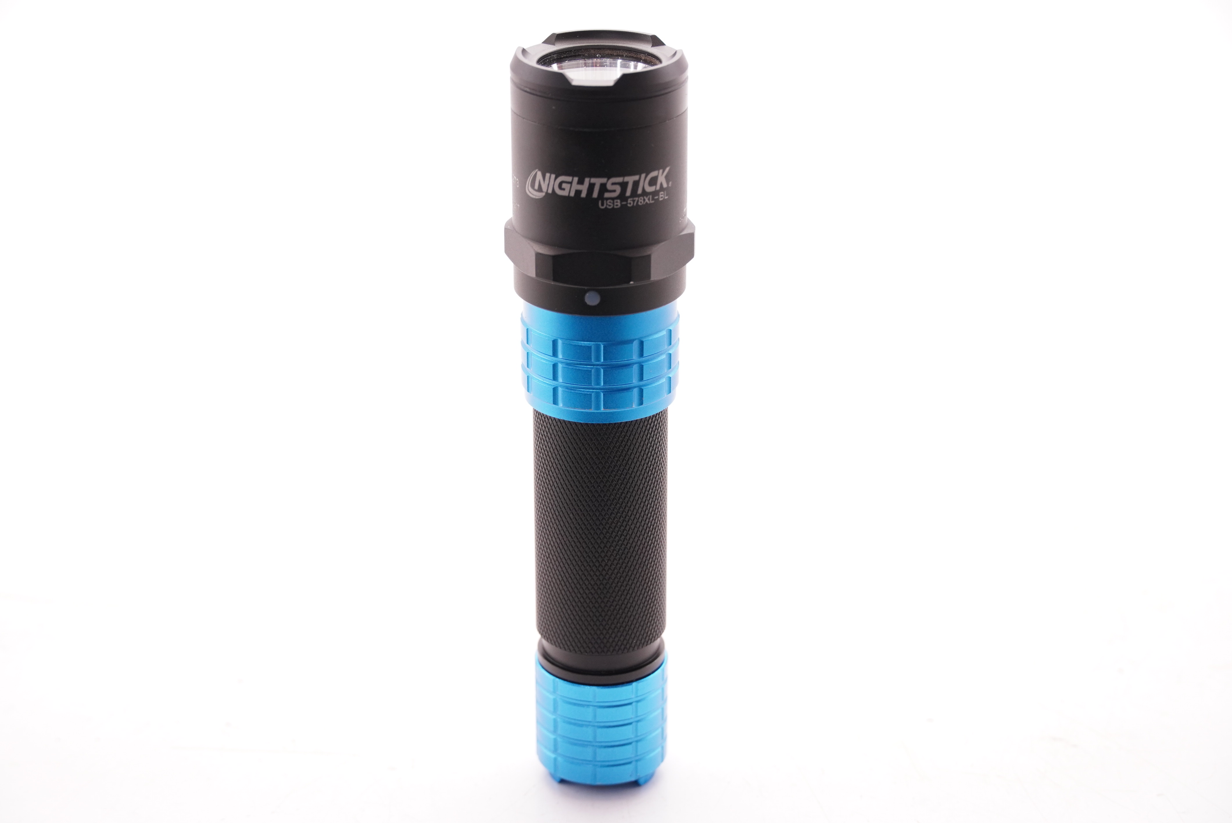 Nightstick USB-578XL- Blue  Rechargeable Tactical Flashlight w/holster