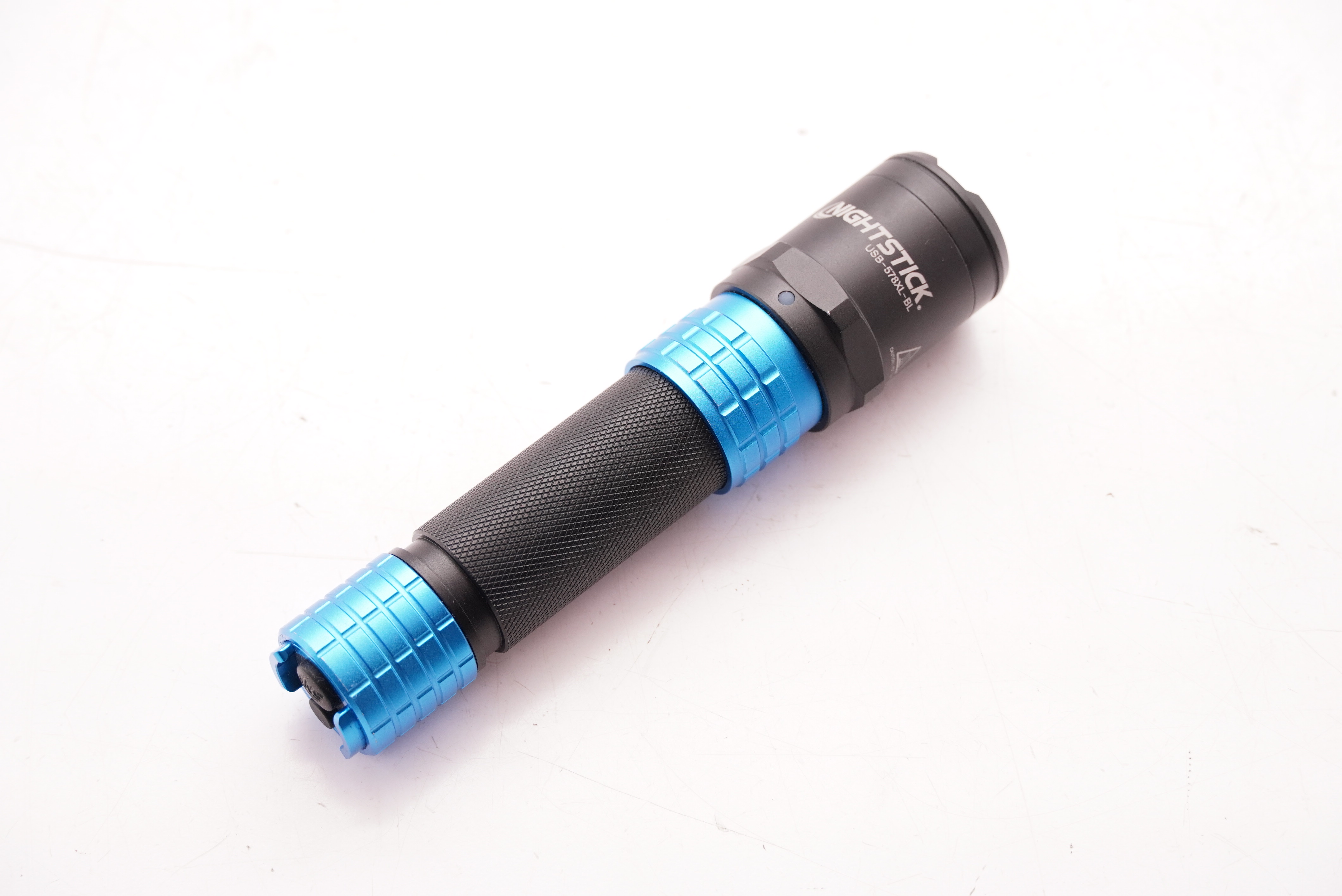 Nightstick USB-578XL- Blue  Rechargeable Tactical Flashlight w/holster