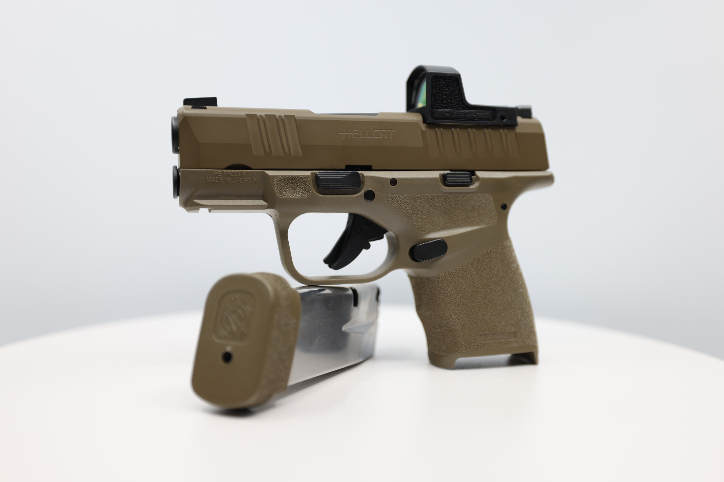 Springfield Hellcat FDE with Sig ROMEOZero