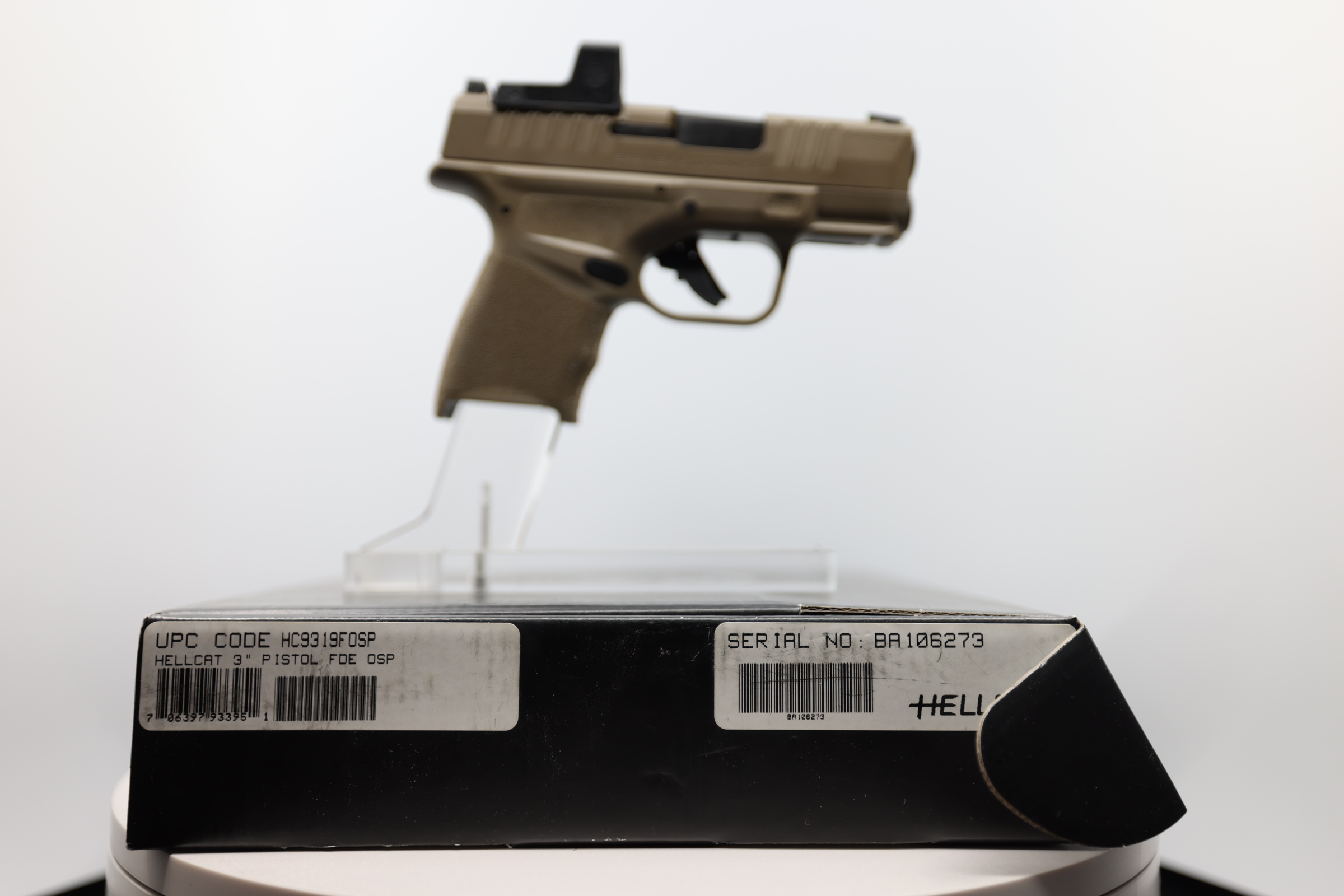 Springfield Hellcat FDE with Sig ROMEOZero