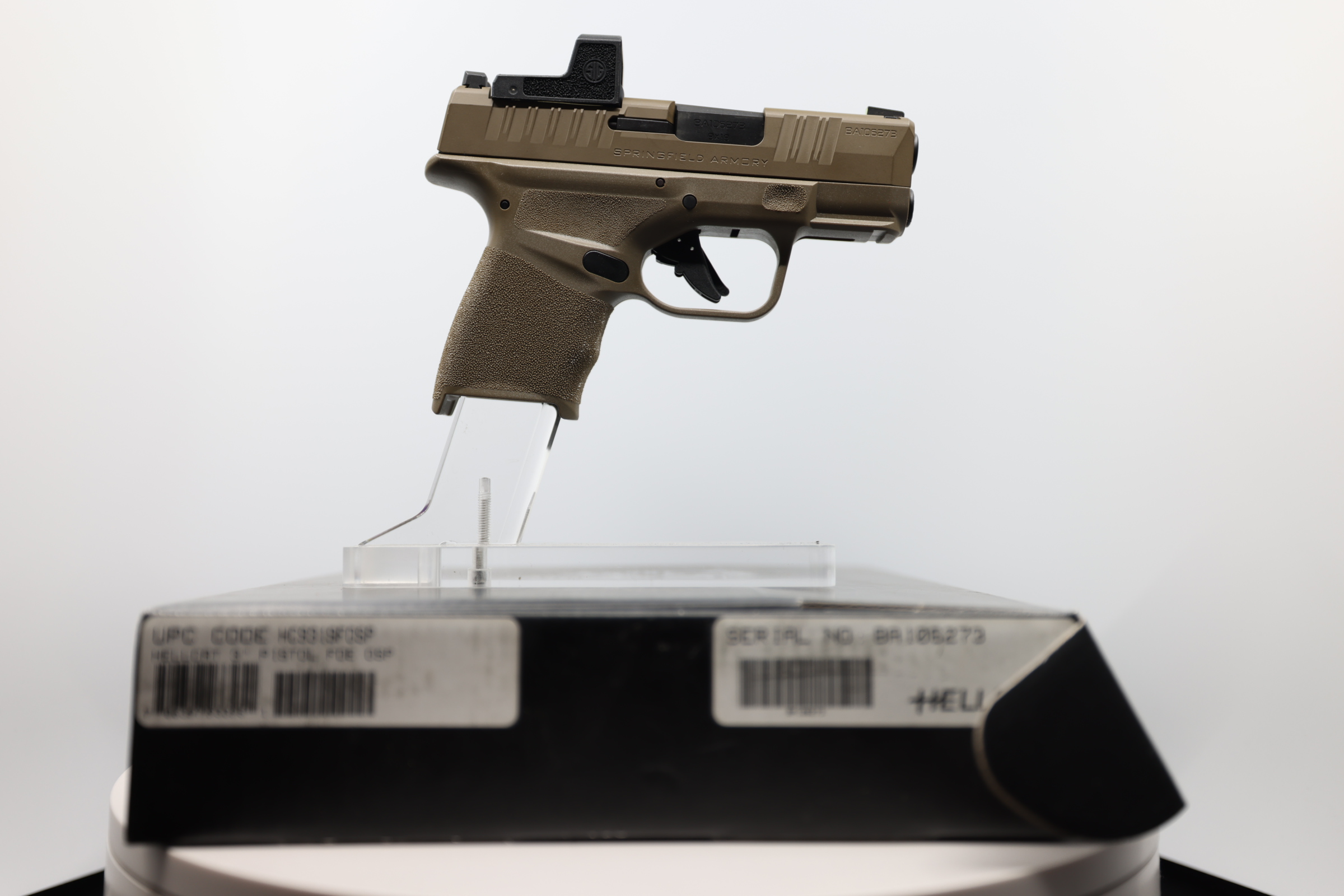 Springfield Hellcat FDE with Sig ROMEOZero