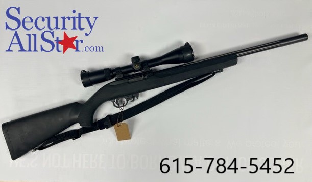 Ruger 10-22 Semi Automatic with Scope 3-9 Nikon Scope and fluted barrel