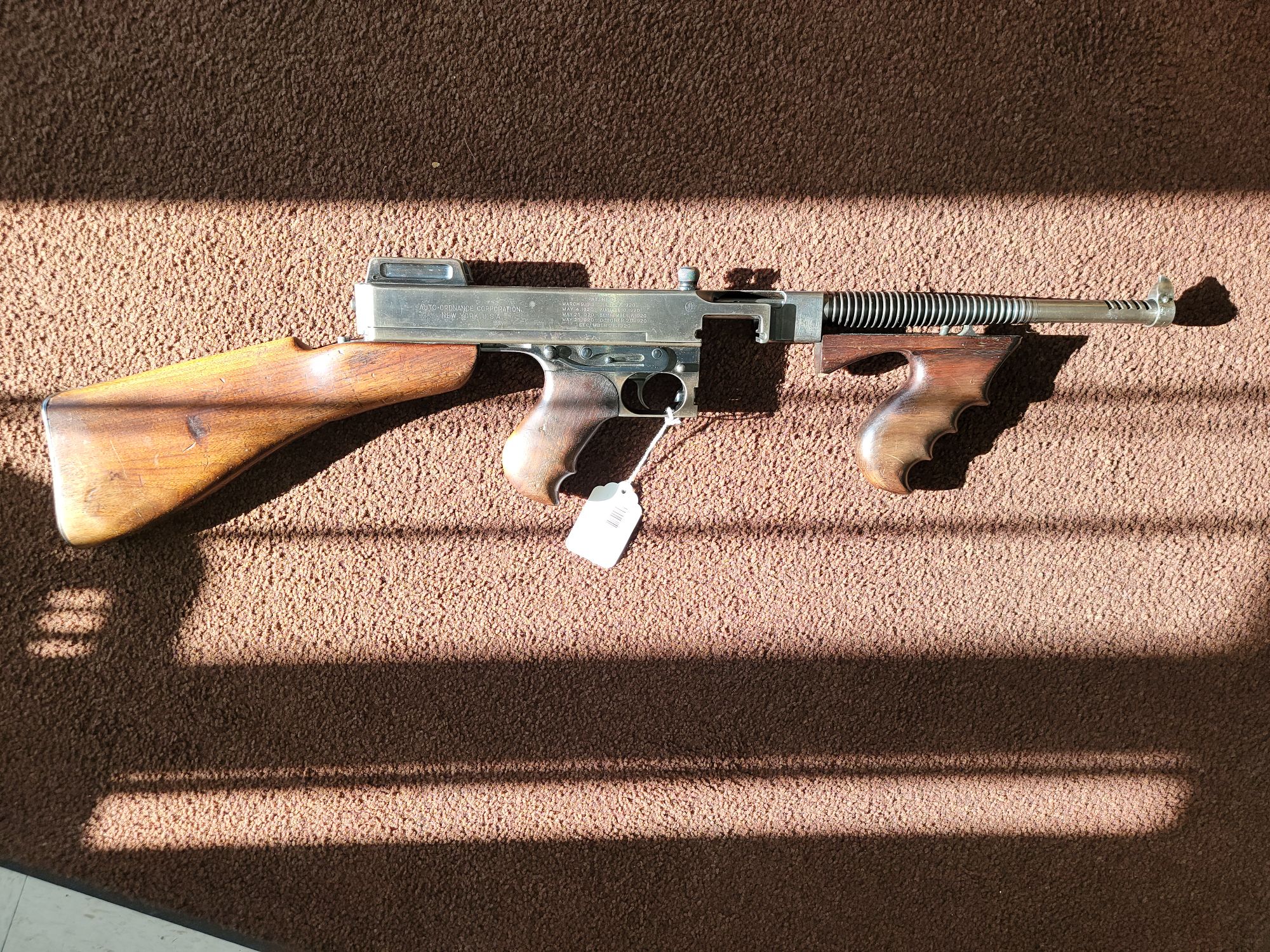 Low Serial Number Colt 1921 Thompson Transferable