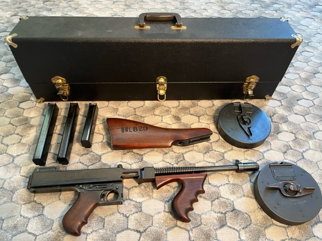 Colt 1921/28 Navy Overstamp Thompson w/Extras!