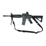CCS CONVERTIBLE TACTICAL SLING W/STEEL HOOK ATTACHMENT BLK