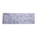 AR-15 GUN MAT-GREY