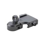 RIFLE WEAVER BACKUP BASE .225'' GHOST RING BLACK