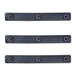 SLATE GRIP M-LOK PANELS 3-SLOT SLATE GREY 3-PACK