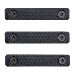 SLATE GRIP M-LOK PANELS 2-SLOT BLACK 3-PACK