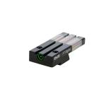 FIBER-TRITIUM BULLSEYE? REAR SIGHT FOR H&K VP9 GREEN