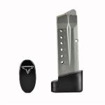 MAGAZINE EXTENSION +1/2 ROUNDS M&P SHIELDS BLACK