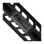 M-LOK PANEL 1 SLOT ALIEN, BLACK GRAY