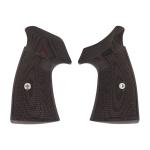 S&W N-FRAME, TAC DIAMOND, SQUARE BUTT, BLACK CHERRY