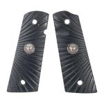 FULLSIZE, BLK G10, STARBURST, FLAT GRIP