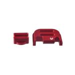 V2 SLIDE PLATE FOR GLOCK~ RED