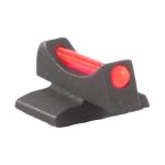 SNAG-FREE FRONT SIGHT .170'' RED, FIBER OPTIC