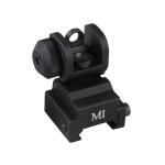 AR-15  FLIP-UP ADJUSTABLE MCTAR-ERS REAR SIGHT BLACK