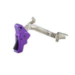 ACT ENHNCMNT TRIGGER W/GEN 3 TRIGGER BAR FOR GLOCK-PURPLE