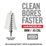 BORE-MAX SPEED JAG PATCH REFILL PACK 4'' L 250CT