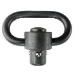HEAVY DUTY PUSH BUTTON SWIVEL SINGLE SWIVEL BLACK