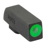 HVS GLOCK~ FRONT SIGHT, GREEN OUTLINE