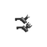 AR-15  FLIP-UP 45 DEGREE OFFSET SIGHT SET BLACK