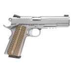 1911 GOV'T 45 AUTO WITH RAIL 5'' BBL (2) 8RD MAGS STAINLESS