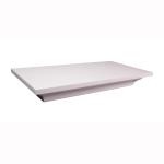 FIREARM CONCEALMENT SHELF, WHITE