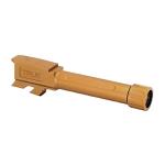 THREADED BARREL FOR GLOCK 43 GOLD TIN