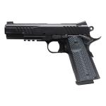 1911 GOV'T 45 AUTO WITH RAIL 5'' BBL (2) 8 RD MAGS BLACK