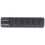 BATTLE GRIP RAIL COVER PICATINNY POLYMER BLACK 6''