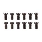 6-40X1/4'' WEAVER OVAL SOCKET SCREWS RUGER/SAKO RINGS 12PK