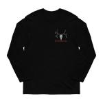 MULEY COTTON LONG SLEEVE T-SHIRT S BLACK