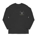 MULEY COTTON LONG SLEEVE T-SHIRT S CHARCOAL