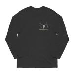 MULEY COTTON LONG SLEEVE T-SHIRT 2XL CHARCOAL
