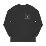 MULEY COTTON LONG SLEEVE T-SHIRT 3XL CHARCOAL