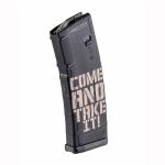 AR-15 COME TAKE IT 223/5.56 30-ROUND POLYMER MAG BLACK
