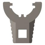 MASTER-FIT THIN CASTLE NUT WRENCH