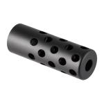 QUIET MUZZLE BRAKE 30 CALIBER 5/8-24 STEEL POLISHED BLUED