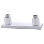 #350 ADJUSTABLE COMB HARDWARE SILVER ALUMINUM