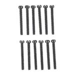 4-40X1'' SLOTTED FILLISTER HEAD SCREWS 12 PACK